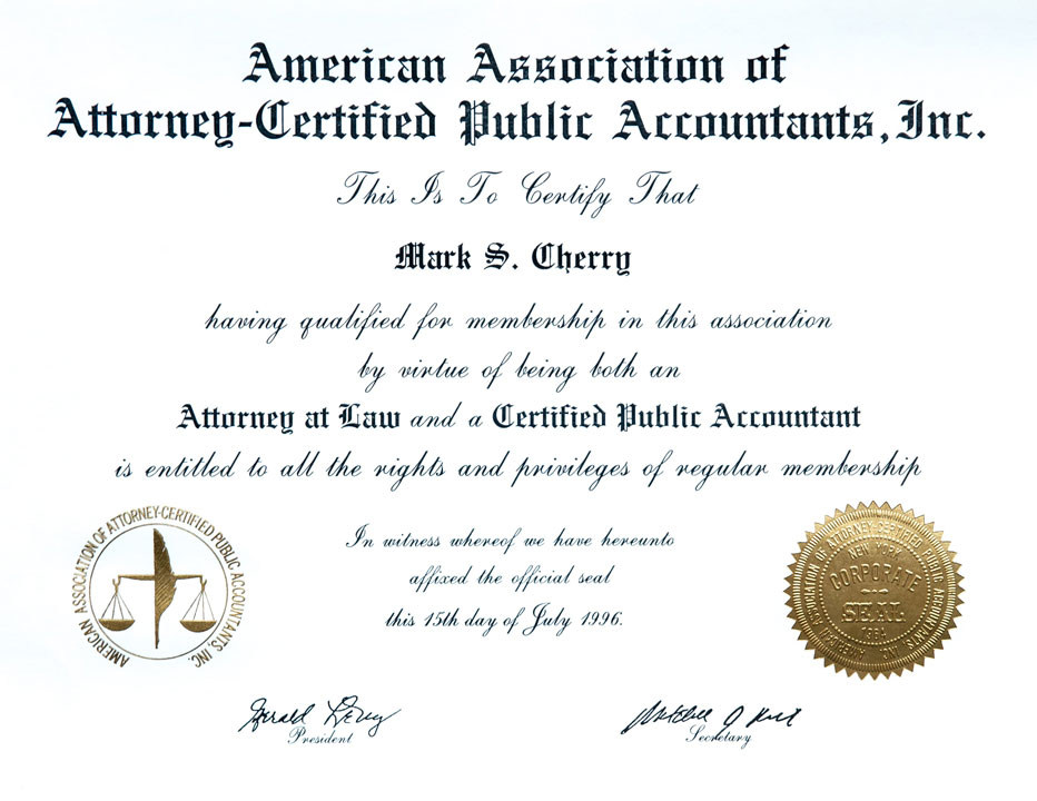 american assoc of attorney certified public accountants